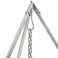 Petromax trípode con cadena y gancho