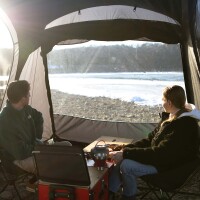 Ventana transparente para iKamper Anbauzelt Plus Skycamp 3.0 Mini