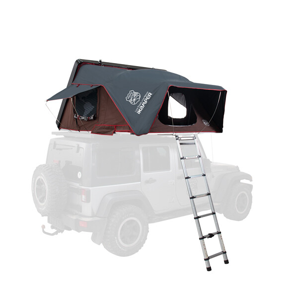 Skycamp - 2.0 Tente de toit negra a coque rigide