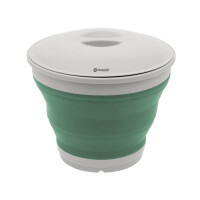 Collaps cubo redondo con tapa Shadow Green