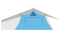 Tienda interior para Tente de toit Adventure 165