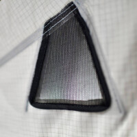 Adventure 165 Tente de toit gris incl. Red de almacenamiento