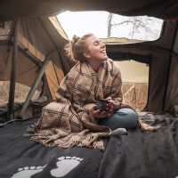 Adventure 140 Tente de toit Oliv inkl. Staunetz