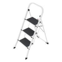 Escalera plegable Hailo con 3 peldaños