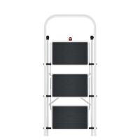 Escalera plegable Hailo con 3 peldaños