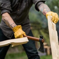BAREBONES FIELD HATCHET/TOMAHAWK con FUNDA