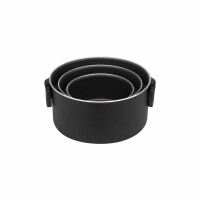 Click & Cook Juego de Ollas con Tapa de Vidrio, 6 piezas