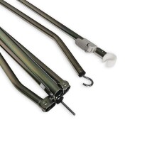 Bolsa de transporte de varillas Cordura negra para 3DOG