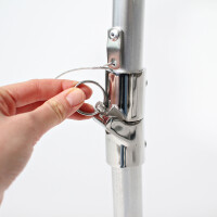 Barra flexible en forma de U 140 para entrada de tienda 2021/05