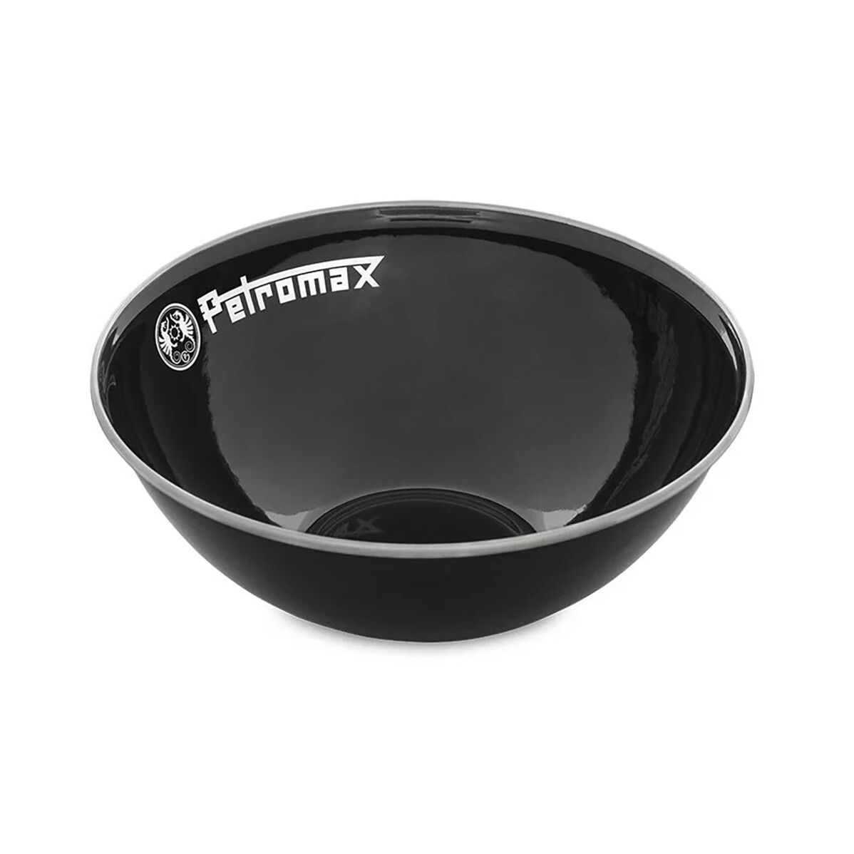 Petromax Platos de Esmalte Negro 2 Unidades