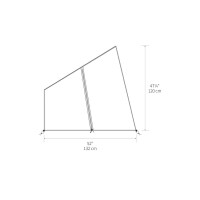 BDV Ventanas Transparentes Tente de toit