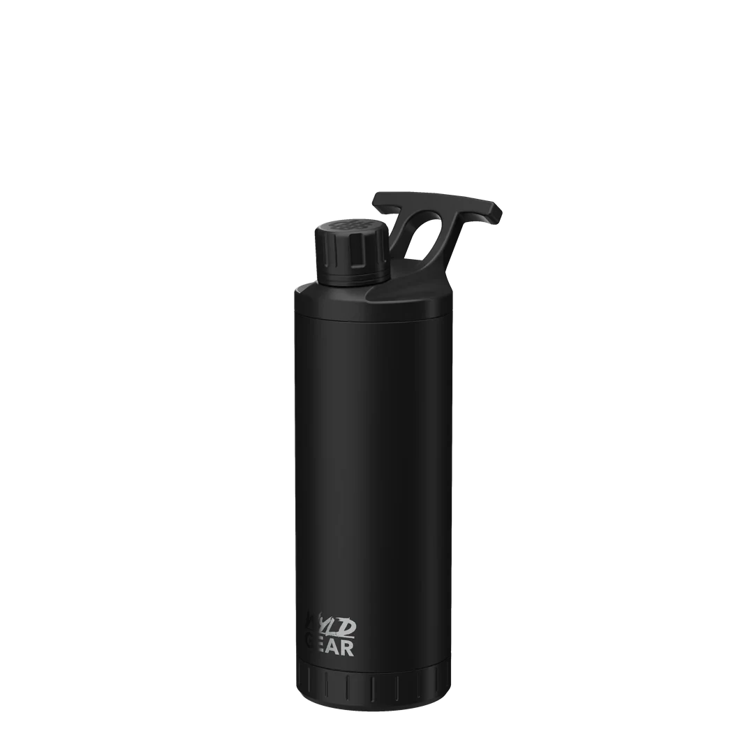 Wyld Gear MAG FLASK 18 OZ (532 ml), negro