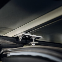 Tienda de techo híbrida TEDPop con doble apertura