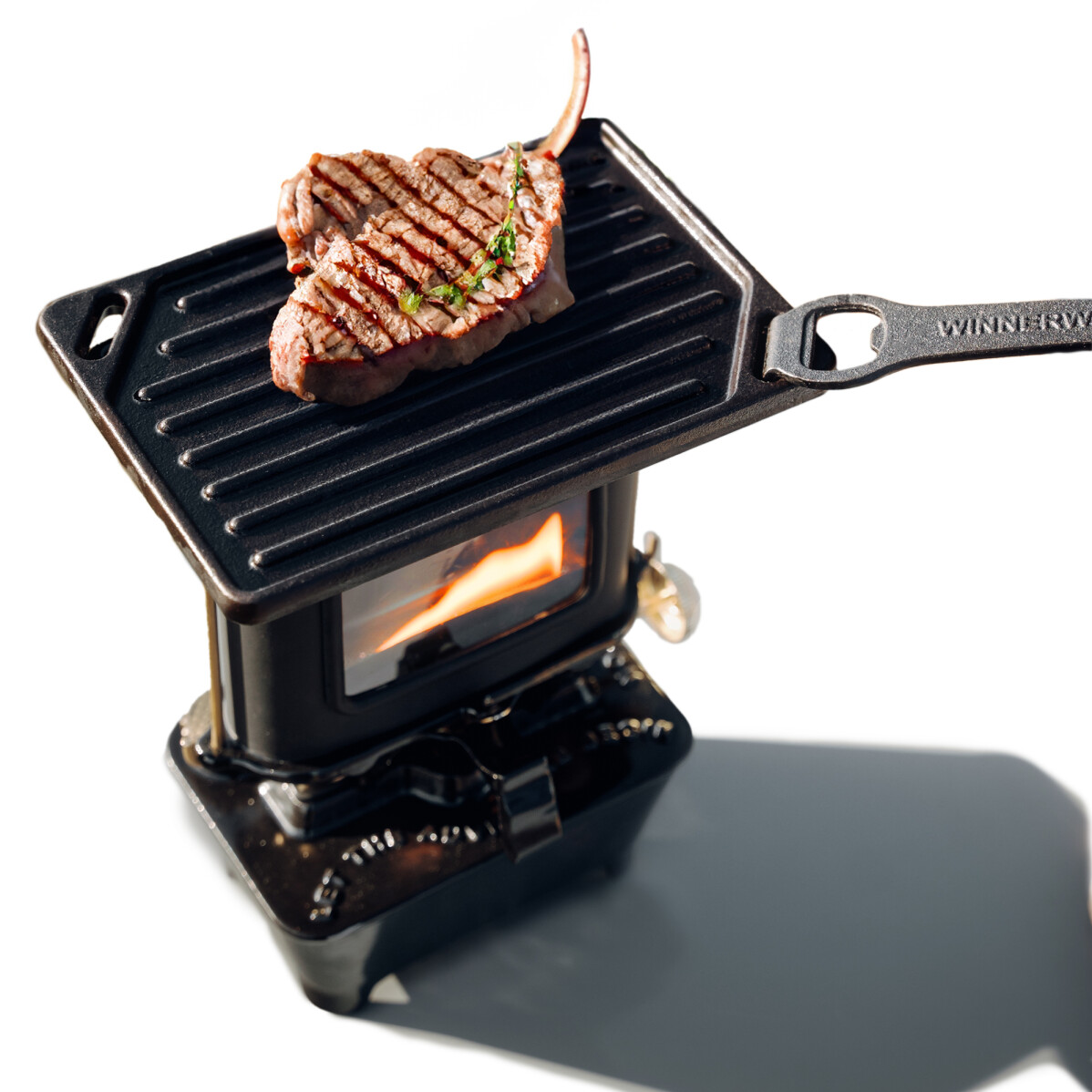 Winnerwell Cocina Camping de Hierro con Accesorios