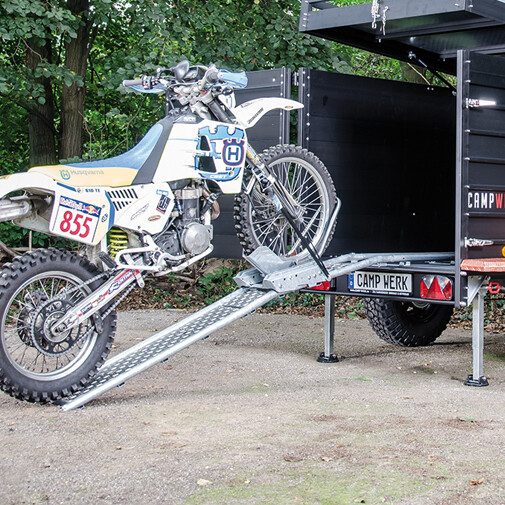 Rampa de aluminio Medidas: **185x30 cm**