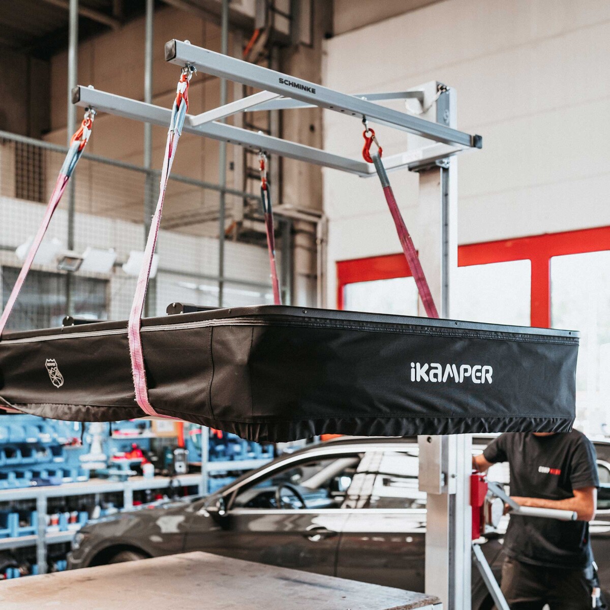 Montaje de Tente de toit en tu propio vehículo