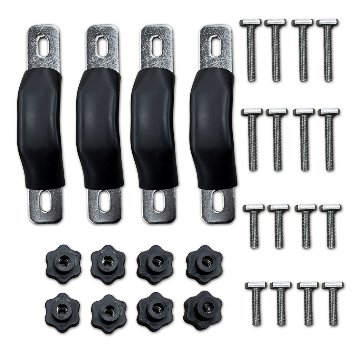 Soportes de montaje para tiendas de techo Wild Land, set de 4